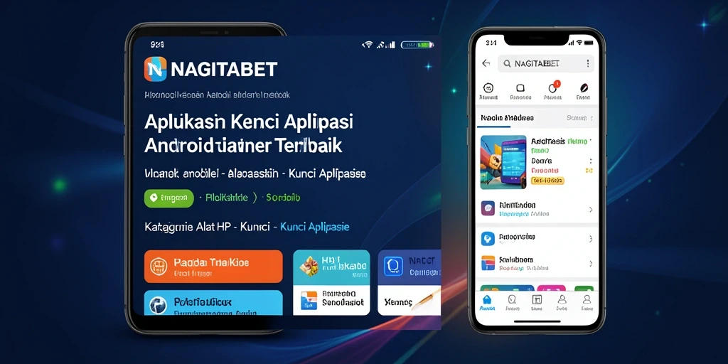 Antarmuka pengguna NAGITABET yang sederhana dan fungsional.