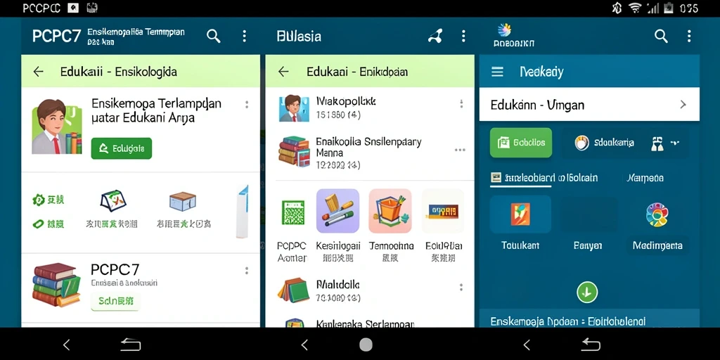 Tampilan antarmuka PCPC7 yang modern dan informatif.