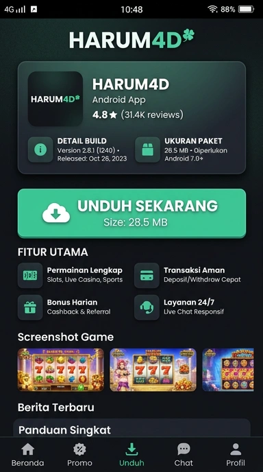 Unduh dan Instal APK harum4d untuk Android