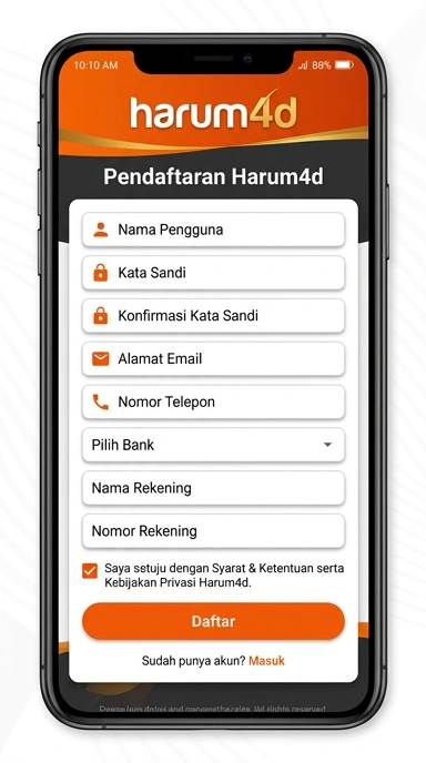 Cara Mudah Buat Akun Baru Harum4d